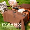 ACUSHLA Merino Wool Blanket - Soft Warm Thick Washable Large Bed Couch Camping Outdoor Travel Throw Blanket All Seasons, Flame Brown 79X63 view 3