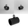 DYK&NX Angled Grip Landmine Handle T Bar Row, T-bar Row Platform Eyelet Attachment, Gym Equipment Home or Small Spaces, T Bar Row Platform for Deadlift Squat Tricep Exerc view 2