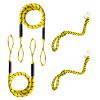 Bungee Dock Line for Boats and Boat Tube Towable Rope Quick Connector Bundle view 1