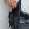 Belt Waist Bag Leather Cell Phone Retro Loop Waist Holder Pouch Case Belt Loop Multitool Sheath with Key Holder view 2
