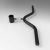DYK&NX Professional T-bar Row Platform Landmine, Portable Landmine Attachments for Power Rack for 50 Mm Back Arms,Back Exercises,Shoulders Exercises Olympic view 3