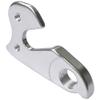 Bicycle Rear Derailleur Hanger Racing Cycling MTB Road Bike Frame Gear Parts Dropout Adapter WG008-SL Silver 2.24x1.38'' view 4