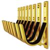 Gun Rack Wall Mount, Horizontal Gun Hooks for Wall, Durable Aluminum Shotgun Hangers for Storing Rifles, Shotguns and Bows on Gun Wall(4 Pairs) view 4