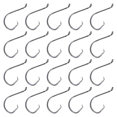 100pcs High Fishing Hooks Barbs Portable Angling Gear for Freshwater and Saltwater Fishing Enthusiasts and Wear-Resistant Tackle