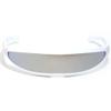 Lipfer Glasses Mirrored Narrow Single Lens Robot Futuristic Sunglasses Cosplay Costume Eyeglasses Photo Props view 2