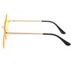 Lipfer 1pc Rimless Sunglasses Five-Pointed Star Shaped Glasses Unique Personality Pentagram Glasses Funky Sunglasses view 3