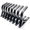 FULLBOW Gun Rack Wall Mount, Horizontal Gun Hooks for Wall, Durable Aluminum Shotgun Hangers/Holders for Storing Rifles, Shotguns, Bows and More Firearms (4 Pairs) view 1