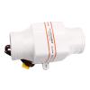 EVGATSAUTO 3in Air Blower Fan, 12V 24V Marine Bilge Air Blower In Line Air Blower Strong Ventilation Fan for Yacht Boat RV(24V) view 1