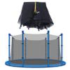 JIUYEKEW Trampoline Net Replacement Safety Net Enclosure for 6/8/10/12/13/14/16 FT with 6 or 8 or 12 Poles, Breathable, Tear-Resistant (Net Only) (16FT / 488cm - 12 Poles) view 1