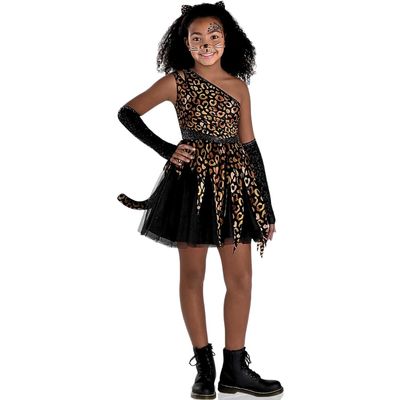 Leopard Chic Sassy Costume - XLarge (14-16) 1 Set - Perfect for Theme Parties & Halloween