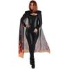 Multicolor Sheer Flame Cape - 1 Pc. - Stunning Design, Perfect Costume Prop For Cosplay, Halloween, Festivals & Parties view 1