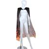 Multicolor Sheer Flame Cape - 1 Pc. - Stunning Design, Perfect Costume Prop For Cosplay, Halloween, Festivals & Parties view 2