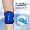 BESPORTBLE 1set Boy Girl Sports Protective Gear Thickened Elbow Knee Pads for Roller Skating Cycling Skateboarding Shock-Absorbing Breathable Design for Ages Dark view 3