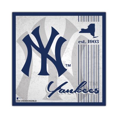 Fan Creations MLB Album Cover Sign, New York Yankees