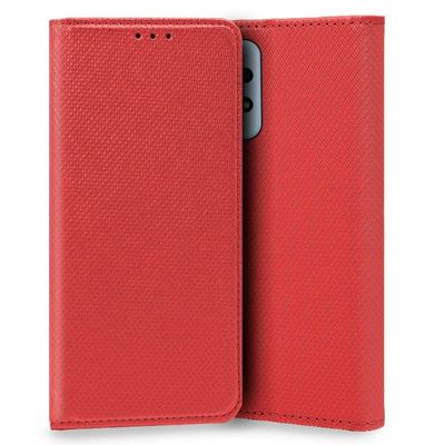Cool Flip Cover Case for Samsung A336 Galaxy A33 5G Smooth Red