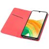 Cool Flip Cover Case for Samsung A336 Galaxy A33 5G Smooth Red view 3