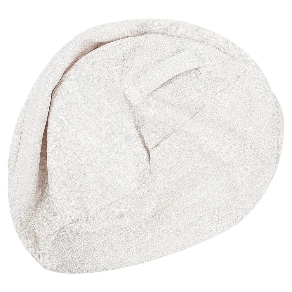 Homoyoyo Yoga Ball Cover Anti- Static Yoga Balls Cover Stability Ball Cover Exercise Cover with Handle Portable Yoga Foldable Cover - White Set Cotton Linen Office