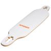 Daddies Board Shop Logo Drop-Thru Longboard Deck - White view 2