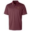 Cutter & Buck Men's Burgundy Washington Commanders Big & Tall Prospect Textured Stretch Polo view 1