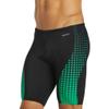 Sporti Jammers Swimsuit for Men, Molecule Piped Splice Jammer Swimsuit - Green/Black - 26 view 1