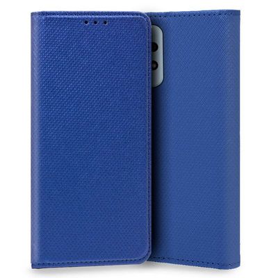 Cool Flip Cover Case for Samsung A336 Galaxy A33 5G Plain Blue