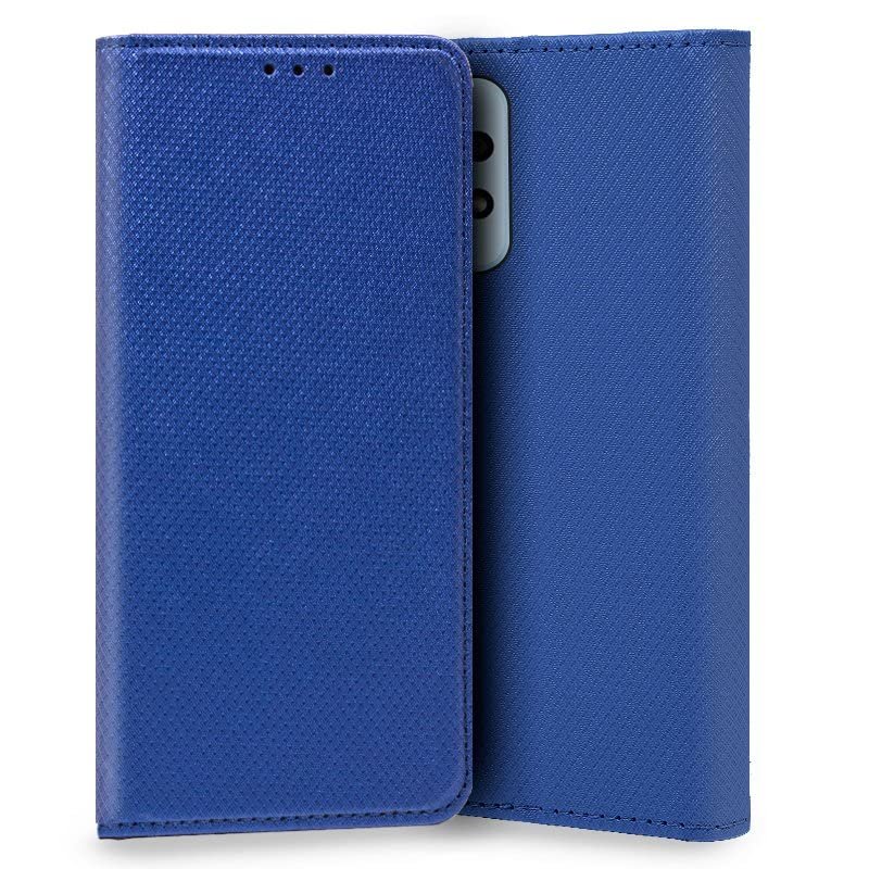 Cool Flip Cover Case for Samsung A336 Galaxy A33 5G Plain Blue