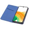 Cool Flip Cover Case for Samsung A336 Galaxy A33 5G Plain Blue view 3