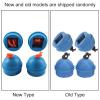 VGEBY 4pcs Cue Chalk Holder, Pocket, Billiards & Pool Cue Chalk Billiard Pool Chalk Holders with Cord(Blue) view 3