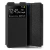 Cool Flip Cover Case for Samsung M526 Galaxy M52 5G Smooth Black view 1