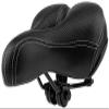 SMSOM Bicycle Saddle, Bike Seat - Comfortable Bike Seats for Men & Women, Wide Bicycle Seat Replacement Saddle, Suitable for Mountain Bikes, Road Bikes view 2
