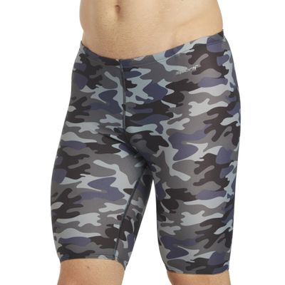 Sporti Camouflage Jammer Swimsuit - Black Multi - 30