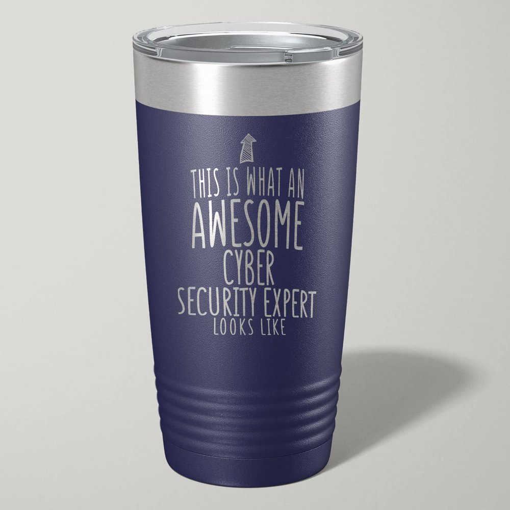 Cyber Security Expert Gift, Cyber Security Expert Tumbler, Cyber Security Expert Graduation Birthday Idea Thank You