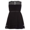 Calvin Klein Girls' Sleeveless Party Dress, Fit and Flare Silhouette, Round Neckline & Back Zip Closure, Black/Ballerina, 8 view 3