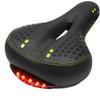 SMSOM Bike Saddles, Bike Seat Cushion - Bicycle Seat for Men Women, Waterproof Wide Bicycle Saddle Fit for Stationary/Exercise/Indoor/Mountain/Road Bikes view 1