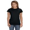Gildan Ladies Soft 6400L Black view 2
