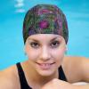 Art Swimming Cap, Shower Cap for Adults and Children with Long Hair to Keep Hair Dry Hats view 4