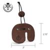 Valhalla Gear, Archery Finger Tab Handmade from Full Grain Leather, Protect Guard for Recurve Bows, Fingers Protector, Shooting Practice Gear Sports & Outdoors (Bourbon Brown, Left Handed) view 4