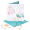 Papyrus Blank Card With Necklace For Her - Jewelry By Papyrus Collection (Seashell Necklace) view 4