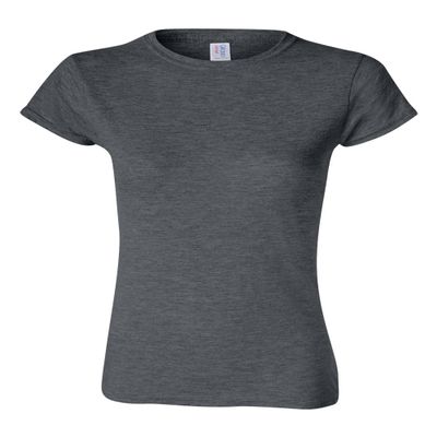 Gildan Ladies Soft 6400L Dark Heather