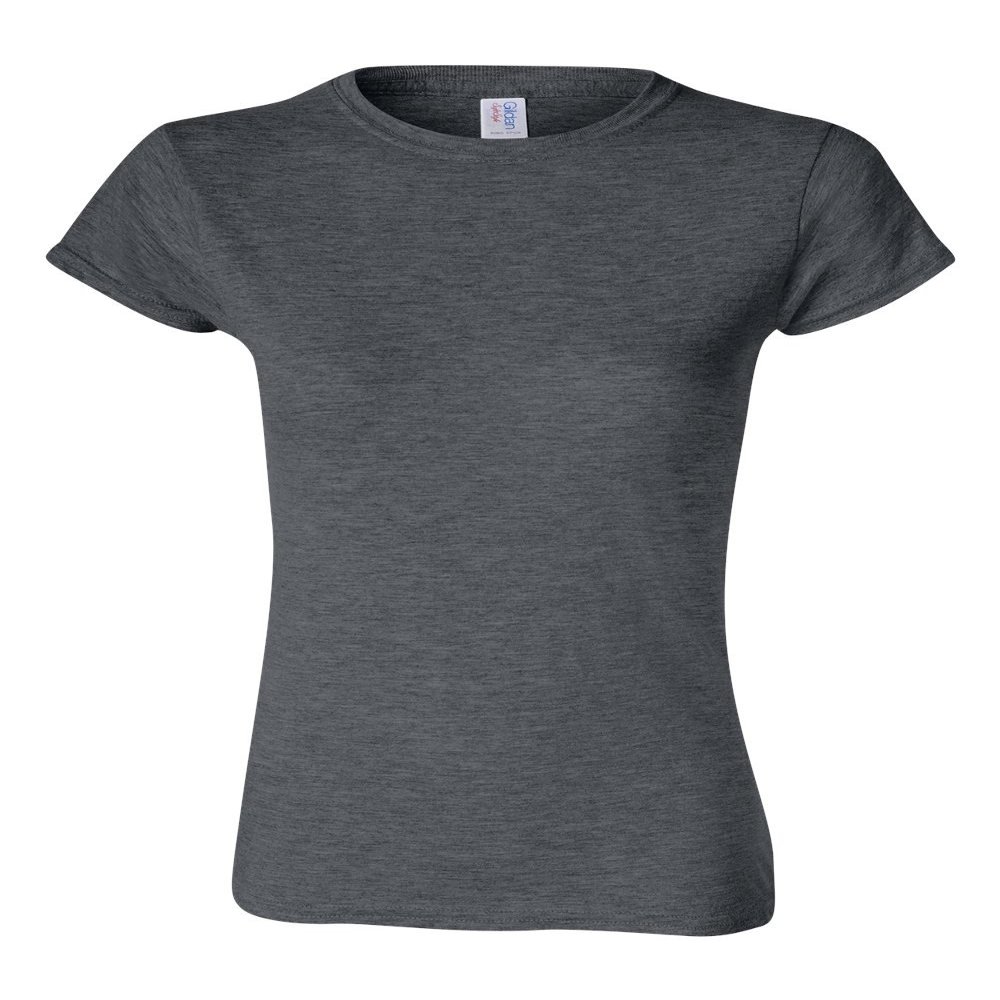 Gildan Ladies Soft 6400L Dark Heather