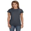 Gildan Ladies Soft 6400L Dark Heather view 2
