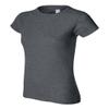 Gildan Ladies Soft 6400L Dark Heather view 4