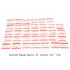 34PCS Watch Glass Lens Convex Concave Back Arch Mineral Glass Material Laboratory Measuring Watch Lens Accessories Repair Tools Kits 16-32.5mm/0.6-1.3in view 2