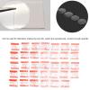 34PCS Watch Glass Lens Convex Concave Back Arch Mineral Glass Material Laboratory Measuring Watch Lens Accessories Repair Tools Kits 16-32.5mm/0.6-1.3in view 4
