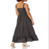 Lucky Brand Women's Lace Tiered Maxi Dress,Washed Black,X-Large view 2