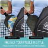 Palms-O-Aces Pickleball Paddle Cover | Canvas Padded Pickleball Paddles Sleeve with Zipper | Lightweight Protective Paddle Case for Standard Paddles | Paddle Cover Accessory | Mod Tropics view 2