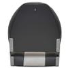 Boat Folding Fishing Seat 75116GC | High Back Winged Charcoal Gray view 3