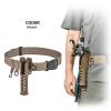 CODEK Adjustable Fishing Rod Holder, Black/Khaki/Green, Plastic, 19cm/7.48in Wide view 4