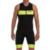 Zoot Mens Core Tri Tank Racesuit  Sleeveless Triathlon Suit for Men Made from Italian Primo Fabric, 3 Pockets, and Bike Padding(Safety Yellow, XX-Large) view 1