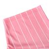 Blank Baseball Button Down Jersey Plain Short Sleeve Hipster Hip Hop T Shirts Jersey (XX-Large, Pink-Stripe) view 4